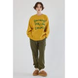 Frayed Lettering ニットトップス | RODEO CROWNS WIDE BOWL | 詳細画像11 