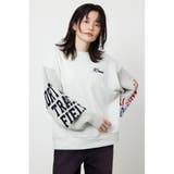 GRY | スリーブニットスウェットトップス | RODEO CROWNS WIDE BOWL