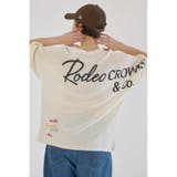 O/WHT1 | BIG LOGO5分袖ニットトップス | RODEO CROWNS WIDE BOWL