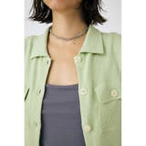OVERLOCK POCKET ニットシャツ | MOUSSY OUTLET | 詳細画像14 