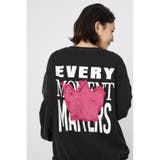 ダメージCROWNアップリケスウェット | RODEO CROWNS WIDE BOWL | 詳細画像1 