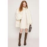 TUCK SLEEVE FLARE KNIT ショートワンピース | SLY OUTLET | 詳細画像1