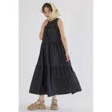 BLK | 2WAYティアードワンピース | RODEO CROWNS WIDE BOWL
