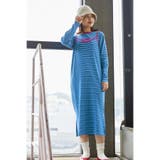 柄NVY5 | (WEB限定)リンガーL/SキャミワンピースセットWL | RODEO CROWNS WIDE BOWL