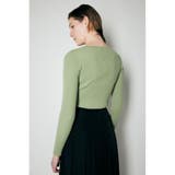 MINIMAL RIB KNIT トップス | MOUSSY OUTLET | 詳細画像12