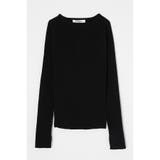 MINIMAL RIB KNIT トップス | MOUSSY OUTLET | 詳細画像3