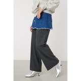 デニムスカート レイヤード スラックス | RODEO CROWNS WIDE BOWL | 詳細画像5 