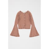 L/ORG1 | GLITTER PLEATS カーディガン | MOUSSY OUTLET