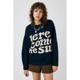 BLK | LETTERED セーター | MOUSSY OUTLET