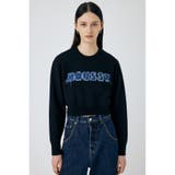 BLK | PATCH DENIM MOUSSY プルオーバー | MOUSSY OUTLET
