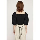 FRONT BUTTON LACE PUFF トップス | SLY OUTLET | 詳細画像19