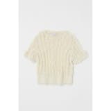 O/WHT1 | SHEER SHAGGY ニット | MOUSSY OUTLET