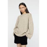 L/BEG1 | BRUSHED OVERSIZEDセーター | MOUSSY OUTLET