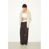 WAIST FOLD MANISH トラウザー | SLY OUTLET | 詳細画像4