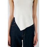 ASYMMETRY HEM KNIT タンクトップ | MOUSSY OUTLET | 詳細画像6