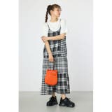 柄BLK5 | クレイジーチェックキャミワンピース | RODEO CROWNS WIDE BOWL