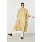 BEG | バンドカラールーズワンピース | RODEO CROWNS WIDE BOWL