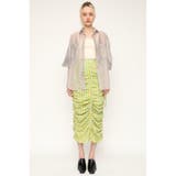 M/GRN7 | LOUD GINGAM CHECK スカート | SLY OUTLET