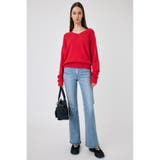 V NECK セーター | MOUSSY OUTLET | 詳細画像1