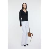 SHEER HENRY NECK ニットトップス | MOUSSY OUTLET | 詳細画像9