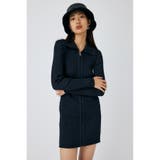 ZIP UP LS MINI ドレス | MOUSSY OUTLET | 詳細画像3 