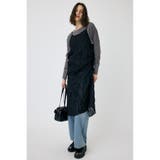 BLK | SHEER FRILL キャミドレス | MOUSSY OUTLET