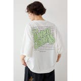 O/WHT1 | 発泡マルチロゴビッグトップス | RODEO CROWNS WIDE BOWL