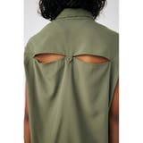 BACK OPEN SHIRT ベスト | MOUSSY OUTLET | 詳細画像16 