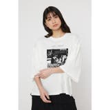 O/WHT1 | JP TOUR 袖フリルトップス | RODEO CROWNS WIDE BOWL
