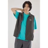 C.GRY | ドロストスタンドネックベスト | RODEO CROWNS WIDE BOWL