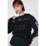 2WAY ラメ ギャザー ビスチェ | RODEO CROWNS WIDE BOWL | 詳細画像1 