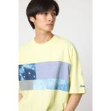 L/YEL1 | チェストミックスTシャツ | RODEO CROWNS WIDE BOWL