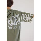 Right shoulder LOGOパーカーワンピース | RODEO CROWNS WIDE BOWL | 詳細画像30 