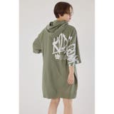 Right shoulder LOGOパーカーワンピース | RODEO CROWNS WIDE BOWL | 詳細画像18 