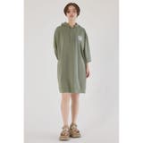 Right shoulder LOGOパーカーワンピース | RODEO CROWNS WIDE BOWL | 詳細画像19 