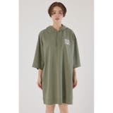 Right shoulder LOGOパーカーワンピース | RODEO CROWNS WIDE BOWL | 詳細画像23