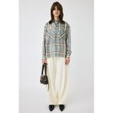 MIX CHECK ルーズシャツ | MOUSSY OUTLET | 詳細画像10