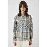 MIX CHECK ルーズシャツ | MOUSSY OUTLET | 詳細画像12