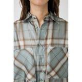 MIX CHECK ルーズシャツ | MOUSSY OUTLET | 詳細画像15