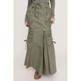 KHA | OPEN ZIP MERMAID CARGO スカート | SLY OUTLET