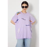 L/PUR1 | G.V embroideryニットトップス | RODEO CROWNS WIDE BOWL