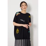BLK | G.V embroideryニットトップス | RODEO CROWNS WIDE BOWL