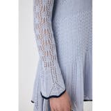 EYELET LACE KNIT ミニドレス | MOUSSY OUTLET | 詳細画像25 