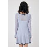 EYELET LACE KNIT ミニドレス | MOUSSY OUTLET | 詳細画像22 