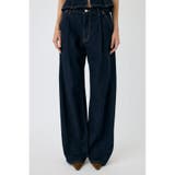 TUCK WIDE ストレートデニム | MOUSSY OUTLET | 詳細画像18 