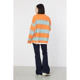 Grunge Border Knit カーディガン | RODEO CROWNS WIDE BOWL | 詳細画像11