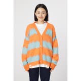 Grunge Border Knit カーディガン | RODEO CROWNS WIDE BOWL | 詳細画像12