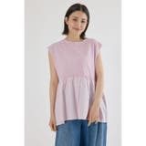 L/PNK1 | ピグメント切替フレアタンクトップ | RODEO CROWNS WIDE BOWL