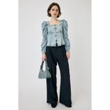 AGING DENIM BUSTIER ブラウス | MOUSSY OUTLET | 詳細画像10 