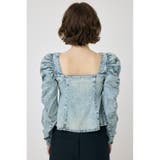 AGING DENIM BUSTIER ブラウス | MOUSSY OUTLET | 詳細画像15 